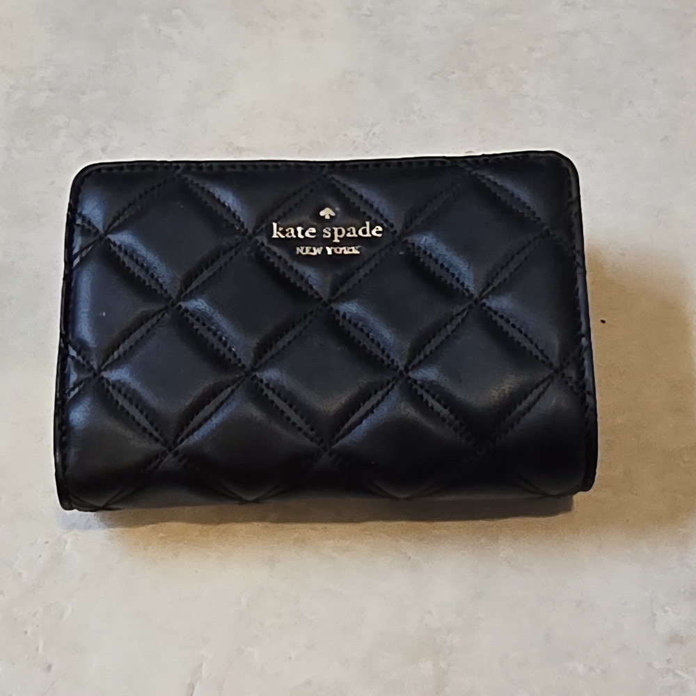Kate Spade Black Leather Wallet